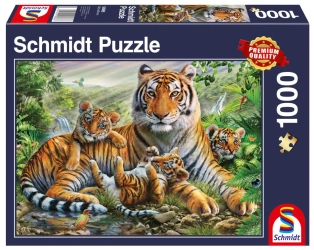 Puzzle 1000 PQ Tygrysy 111090 - Schmidt Puzzle