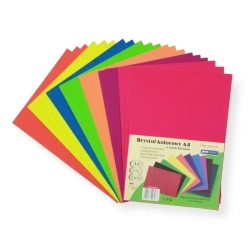 Tektura A4 kolorowa mix fluo 20szt - Penword