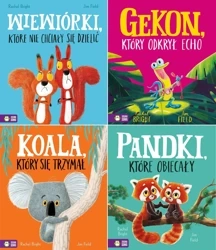 Pakiet Pandki + Wiewiórki + Gekon + Koala Rachel Bright, Jim Field - Rachel Bright, Jim Field, Barbara Supeł