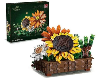 Klocki - słonecznik w koszu - ADAR