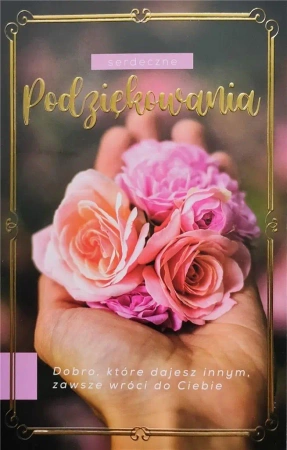 Karnet Podziękowania 2K - 062 - YEKU
