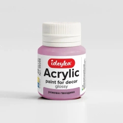 Farba akrylowa Różowy goździk 20ml - Ideyka