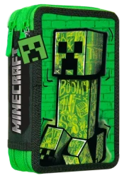 Piórnik dwukomorowy z wyposażeniem Minecraft MC00054 - Kids Euroswan