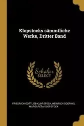 Klopstocks sämmtliche Werke, Dritter Band - Klopstock Friedrich Gottlieb