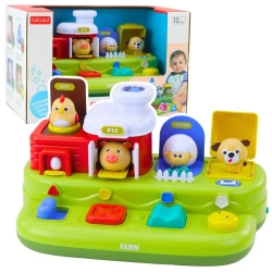 Wyskakujące zwierzęta farma - Leantoys