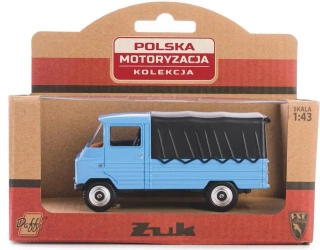 Kolekcja PRL - Żuk, skala 1:43 niebieski - Daffi