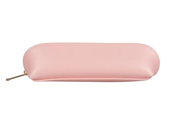 Piórnik różowy na suwak - Antra