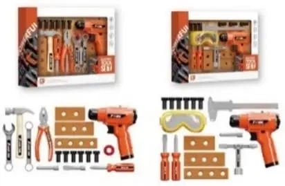 Narzędzia z wiertarką 6x33x25cm MIX - Madej