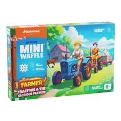 Mini Waffle 110el Farmer Traktory i wypasiona łąka - Marioinex