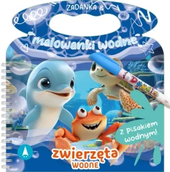 Zadanka & malowanki wodne. Zwierzęta wodne - Wioleta Żyłowska