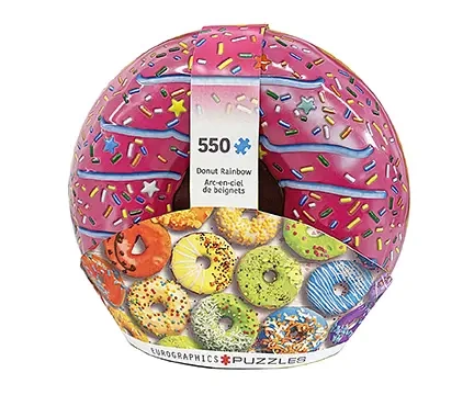 Puzzle 550 TIN Donut Rainbow 8551-5782 - Eurographics