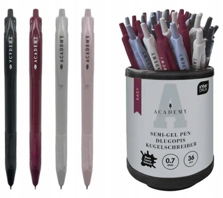 Długopis czarny Interdruk