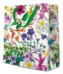 Torebka prezentowa Springs flowers, średnia