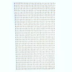 Kryształki samoprzylepne cream 3mm 806szt - Dalprint
