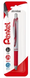 Pióro kulkowe 0,7 mm EnerGel BL77 czerwone 1 szt. - PENTEL