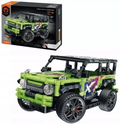 Klocki iM.Master RC auto terenowe lime 484 elementów