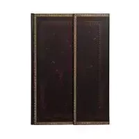 Notatnik gładki Paperblanks Black Moroccan Grande