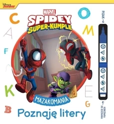 Mazakomania. Poznaję litery. Marvel Spidey i... - praca zbiorowa