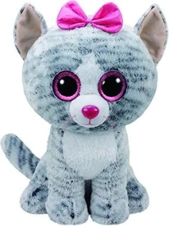 Beanie Boos Kiki - Szary Kot 42cm - TY