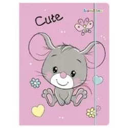 Teczka z gumką A4 Mouse BAMBINO - ST-MAJEWSKI