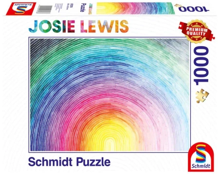 Puzzle 1000 PQ Josie Lewis Narodziny tęczy 111720 - Schmidt Puzzle