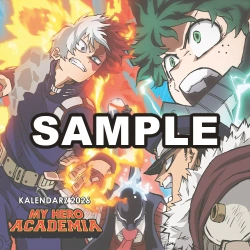 Kalendarz 2026 My Hero Academia ścienny - Studio JG kalendarze