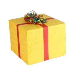 Piniata urodzinowy prezent papier 25x20x24,5cm - Amscan