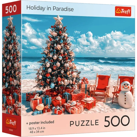 Puzzle 500 USA Collection: Holiday in Paradise - Trefl