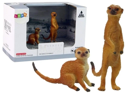 Zestaw figurek Surykatki - Leantoys
