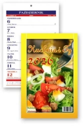 Kalendarz 2026 tyg. magnes Kuchnia i Ty - KASTOR