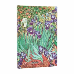 Kalendarz książkowy mini 2026 Van Gogh's Irises - Paperblanks