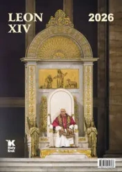 Kalendarz 2026 ścienny Leon XIV - praca zbiorowa