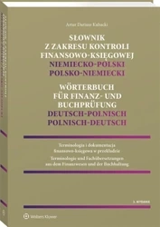 Słownik z zakresu kontroli finansowo-księgowej - Artur Kubacki