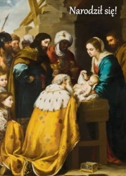 Kartka bożonarodzeniowa z reprodukcją - Fernando