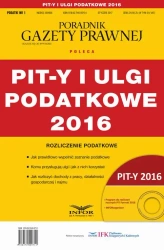 eBook PIT-y i ulgi podatkowe 2016 - Grzegorz Ziółkowski