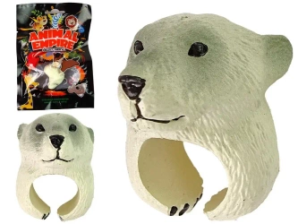 Pierścień na rękę edukacyjne zwierzęta Niedźwiedź - Leantoys