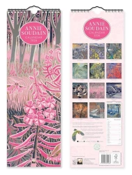 Kalendarz 2026 ścienny paskowy Annie Soudain - Flame Tree