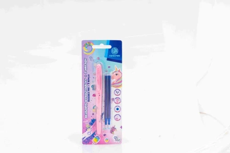 Długopis wymazywalny Astrapen Oops Unicorn +2 wkłady niebieskie - ASTRA art-pap