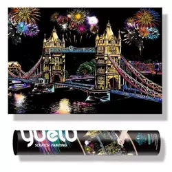 Magiczna Zdrapka - Tower Bridge Plus 75x52cm - Yuelu