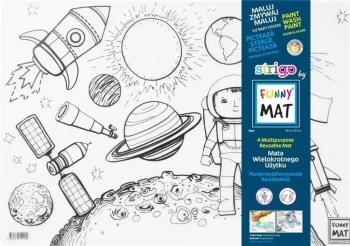 Mata transaprentna Space Funny Mat STRIGO