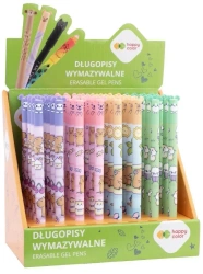 Display Długopis wymazywalny Kapibara Yummy Yum 0.5mm niebieski   Happy Color 40 szt.