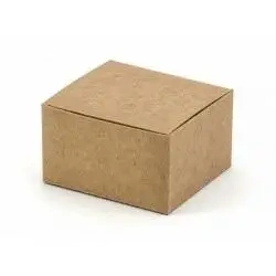 Pudełeczka kraft 6x5,5x3,5cm 10szt - PartyDeco