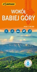 Mapa turystyczna - Wokół Babiej Góry laminowana - praca zbiorowa