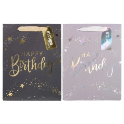 Torba prezentowa Party 18x23x10cm mix STRIGO