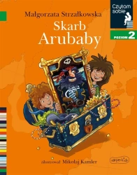 Czytam sobie. Skarb Arubaby. Poziom 2 - Małgorzata Strzałkowska
