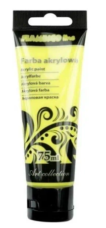 Farba akrylowa 75ml 003 cytrynowa - Titanum