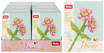 Klocki Konstrukcyjne Kwiaty 103 Elementy Mega Creative 567462