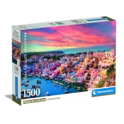 Puzzle 1500 Picturesque Procida Island - Clementoni