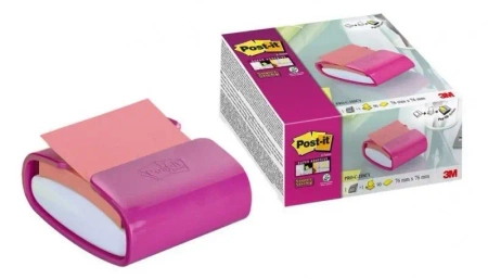 Podajnik do karteczek samoprzylepnych fioletowy - Post-It