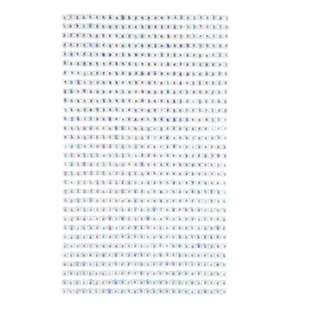 Kryształki samoprzylepne opalescent 3mm 806szt - Dalprint